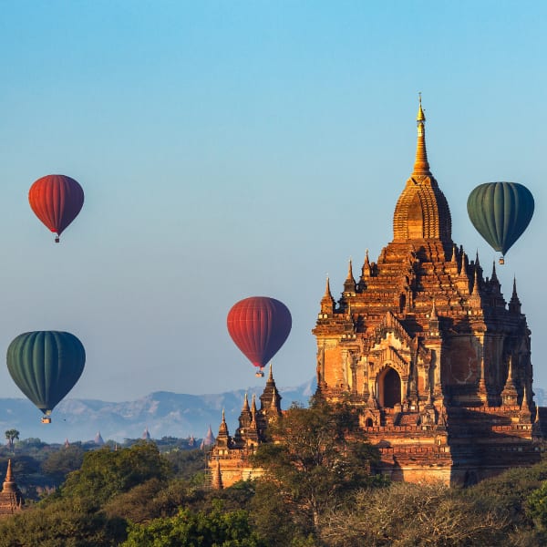 Bagan Hot Air Balloons, Myanmar