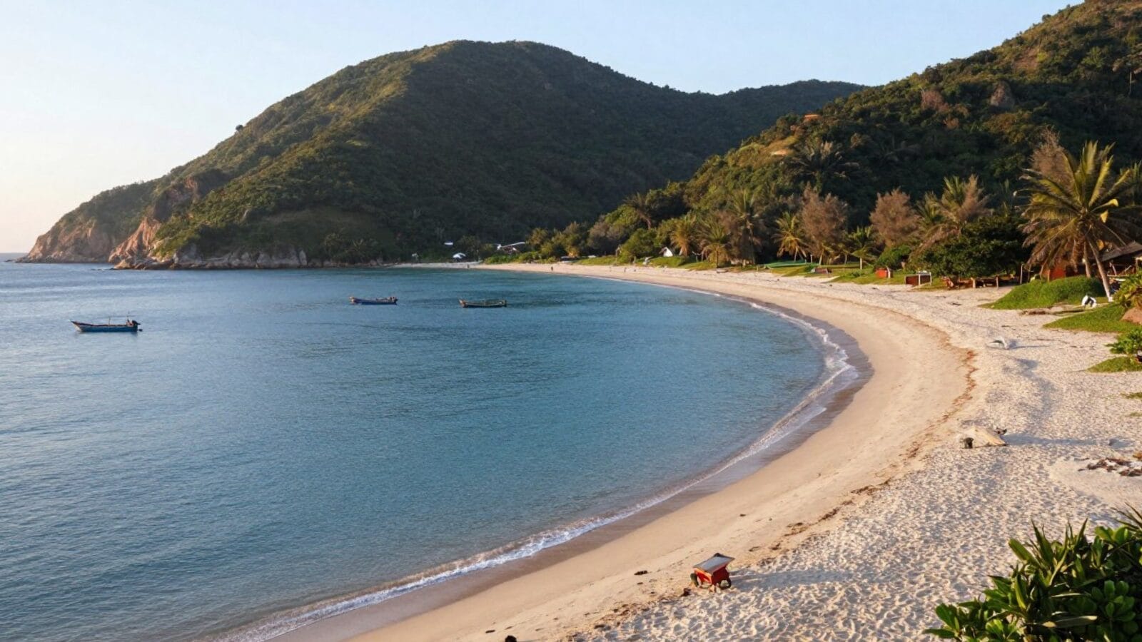 Lang Co Beach Spectacular Bay Near Hue