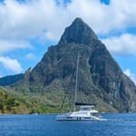 Pitons mountains of Saint Lucia