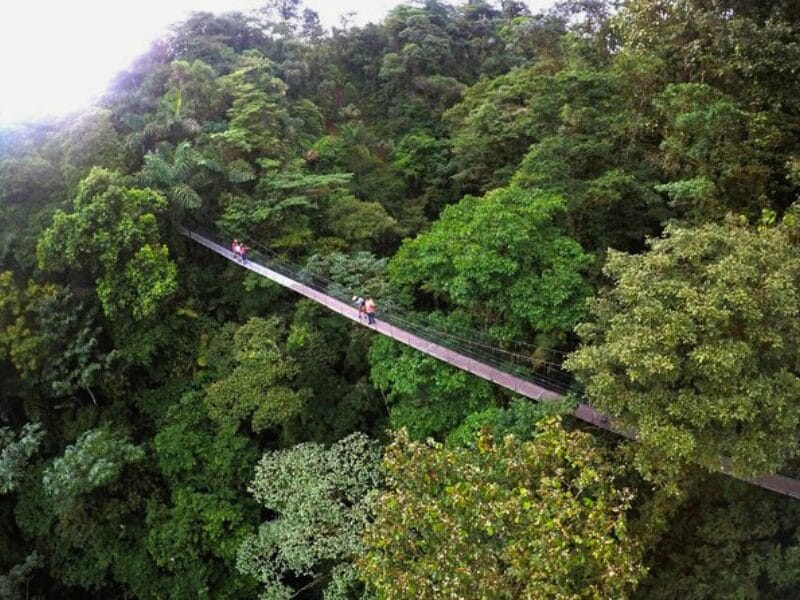Fortuna Waterfall, Hanging Bridges, Arenal Volcano