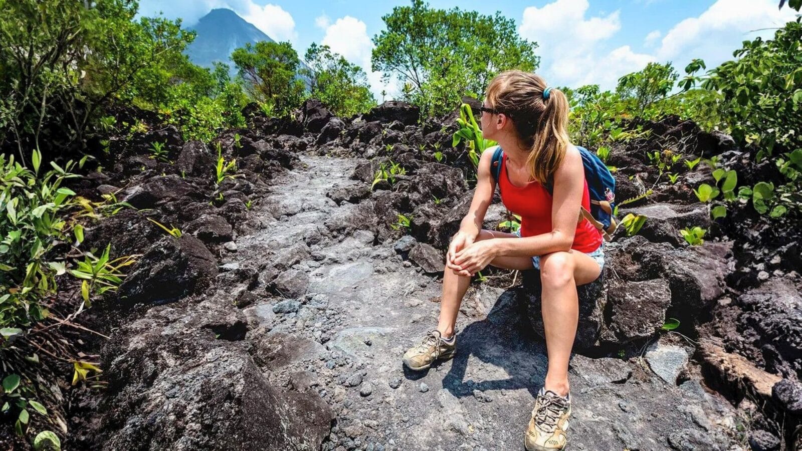 Lava Flow of Arenal Volcano National Park