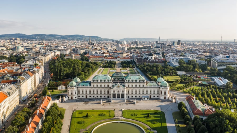 Belvedere Palace, Vienna, Eastern Europe Itinerary