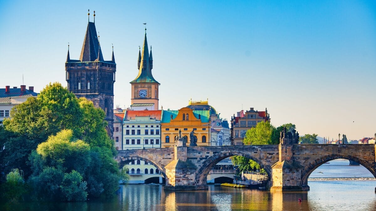 Charles Bridge, Prague, Capital of the Czech Republic