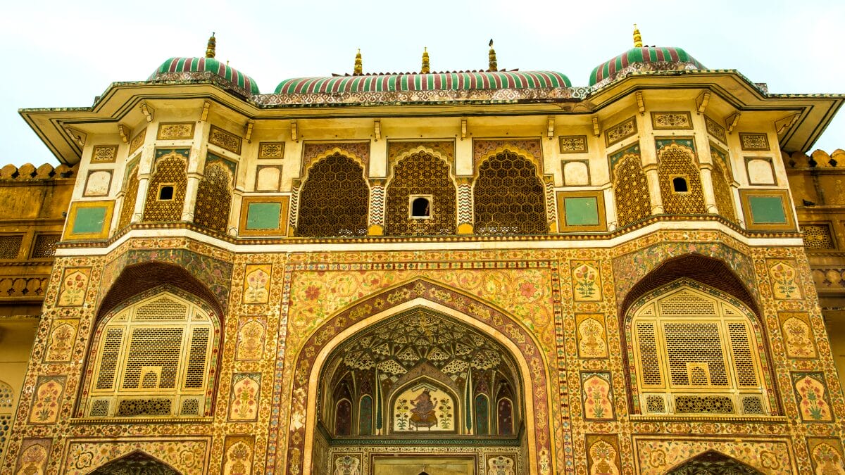 Sheesh Mahal The Palace of Mirrors, Amber Fort, Jaipur