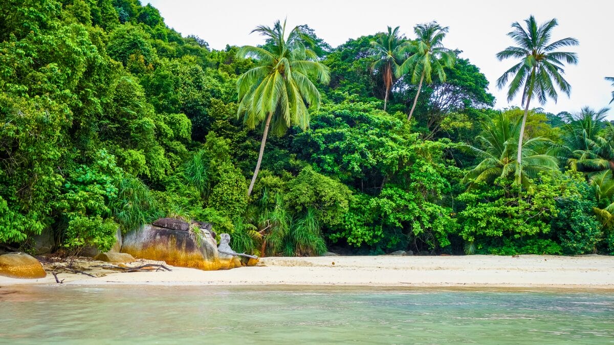 Teluk Pauh Beach in Perhentian Islands