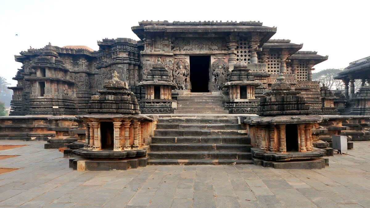 The Belur and Halebidu temples Karnataka