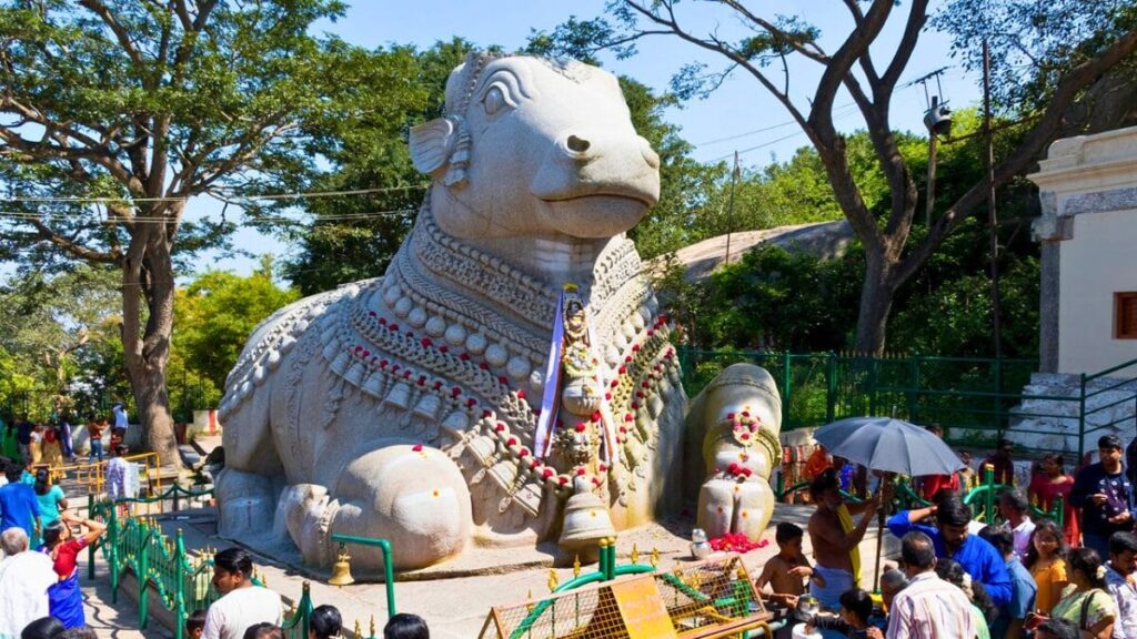 Monolithic Nandi Bull, Mysore - Places To Visit Karnataka