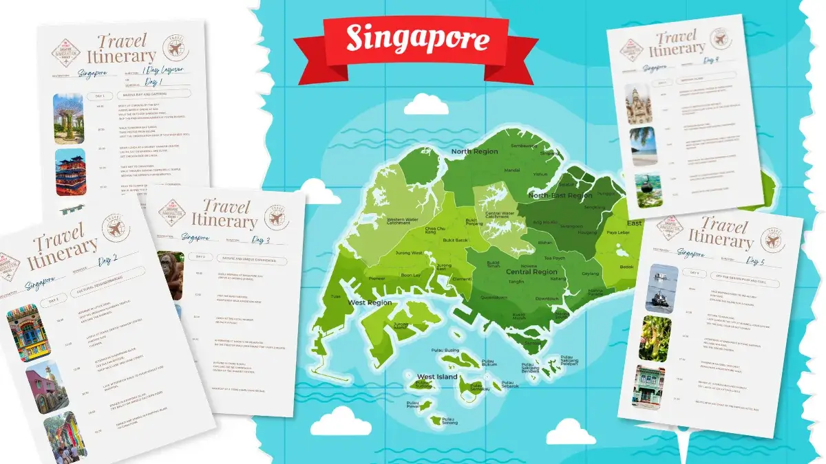 5-day Singapore travel guide itinerary of activities