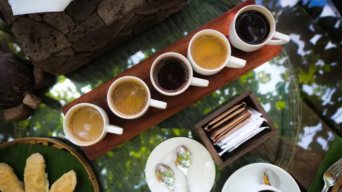 Balinese coffee ritual