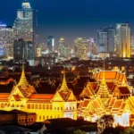 Bangkok Thailand solo travel guide - Grand Palace an Night
