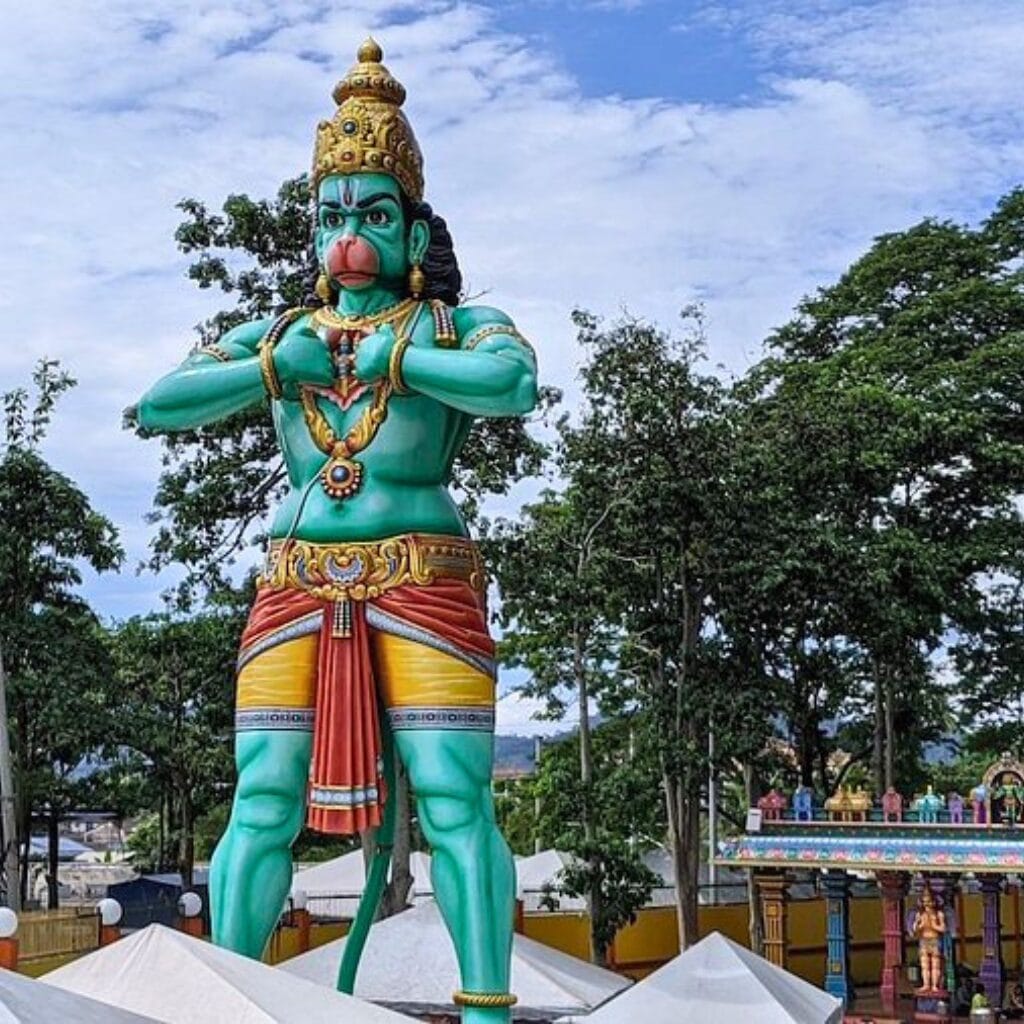 Hanuman statue, Ramayana Cave, Batu Caves