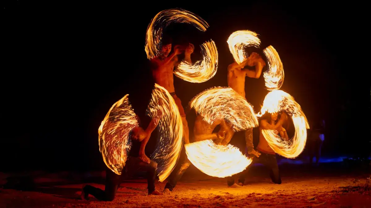 Koh Phi Phi Island fire show