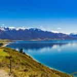 Lake Hawea and Mountains, South Island, New Zealand