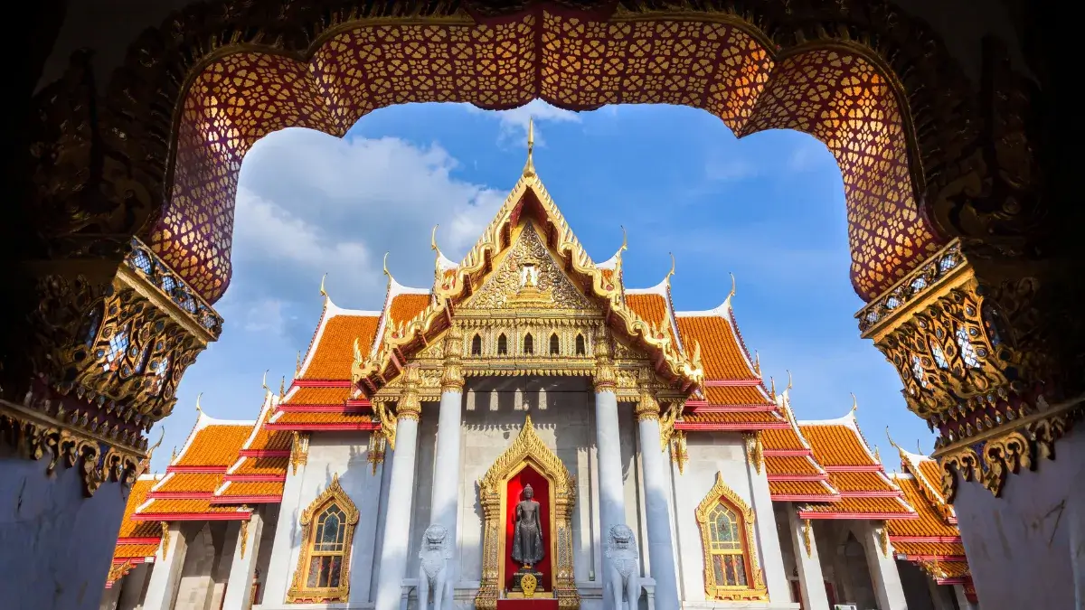 Marble Temple, Bangkok, Thailand Solo Travel