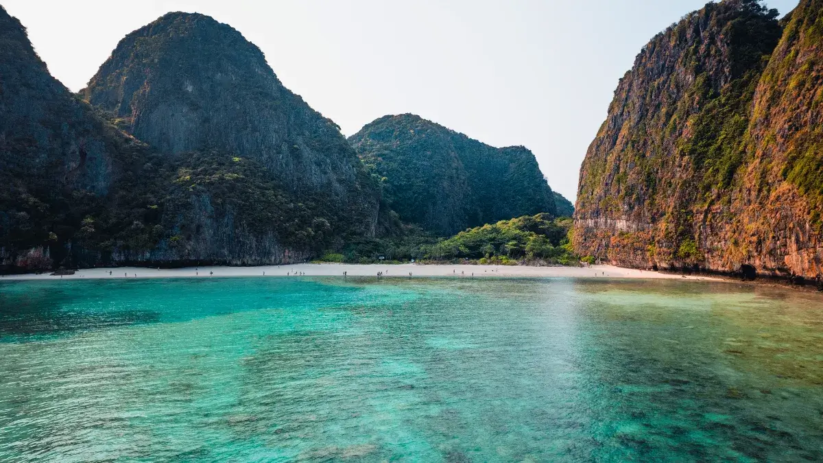Maya Bay and the Beach Koh Phi Phi Island