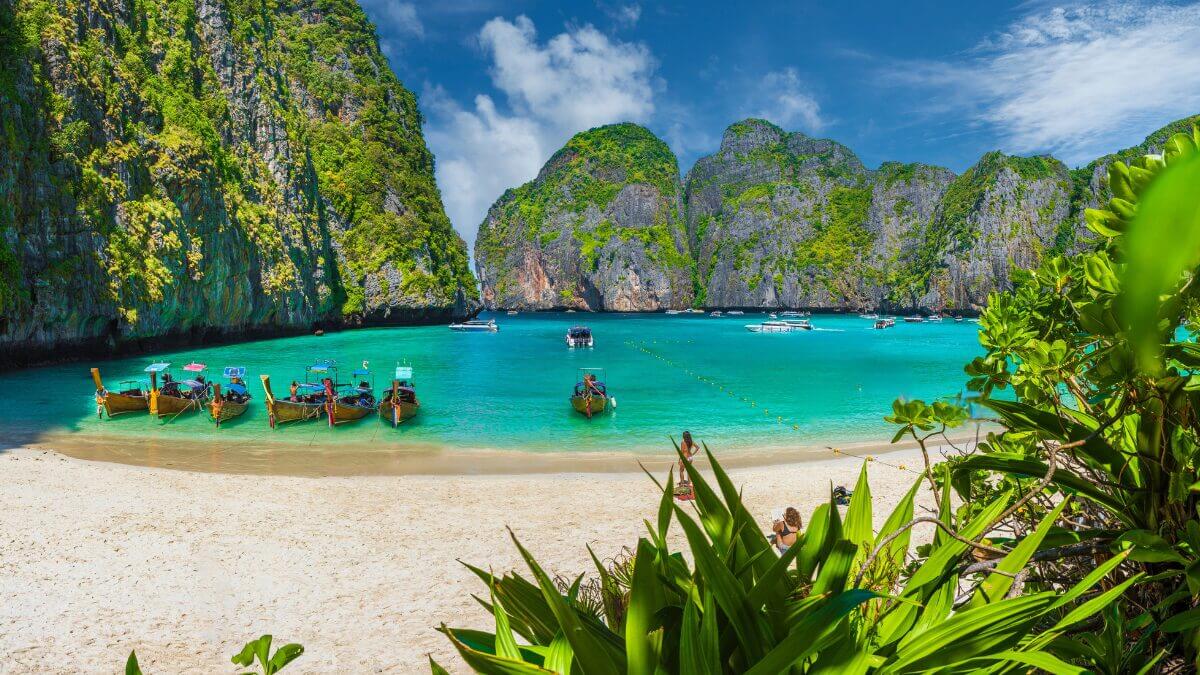 Maya Bay on Phi Phi Islands