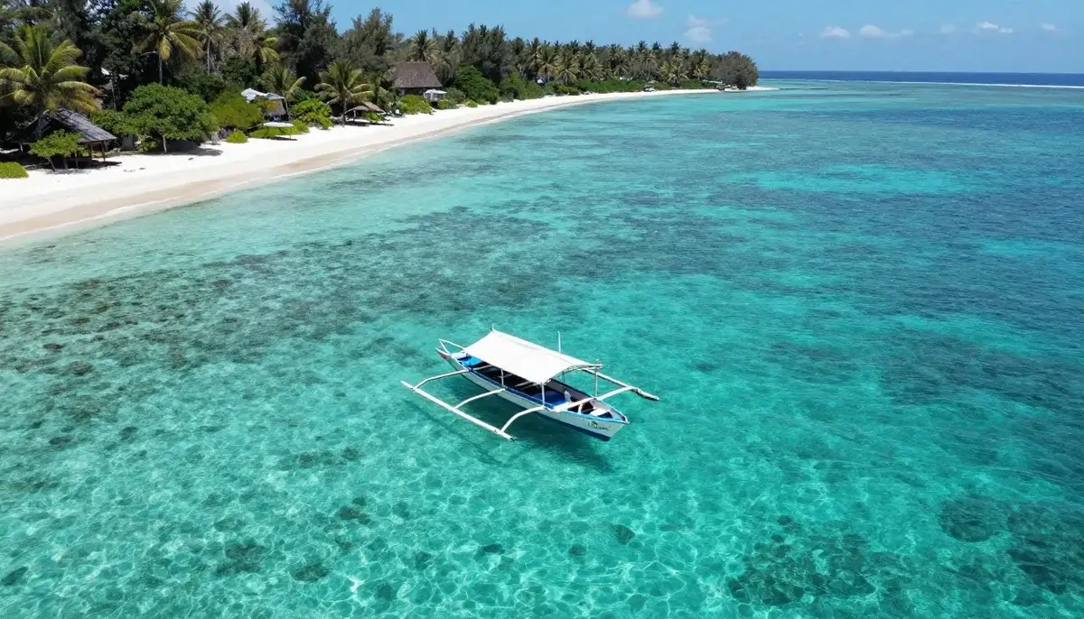 Menjangan Island clear waters and coral reefs