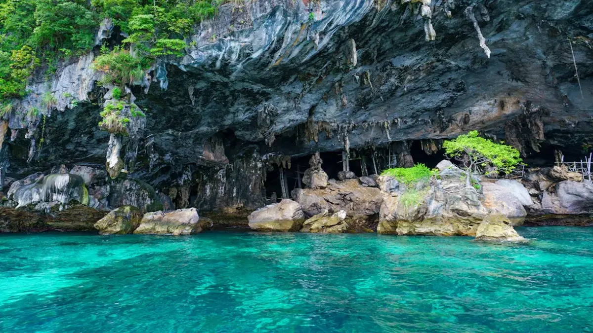 Viking Cave on Phi Phi Leh