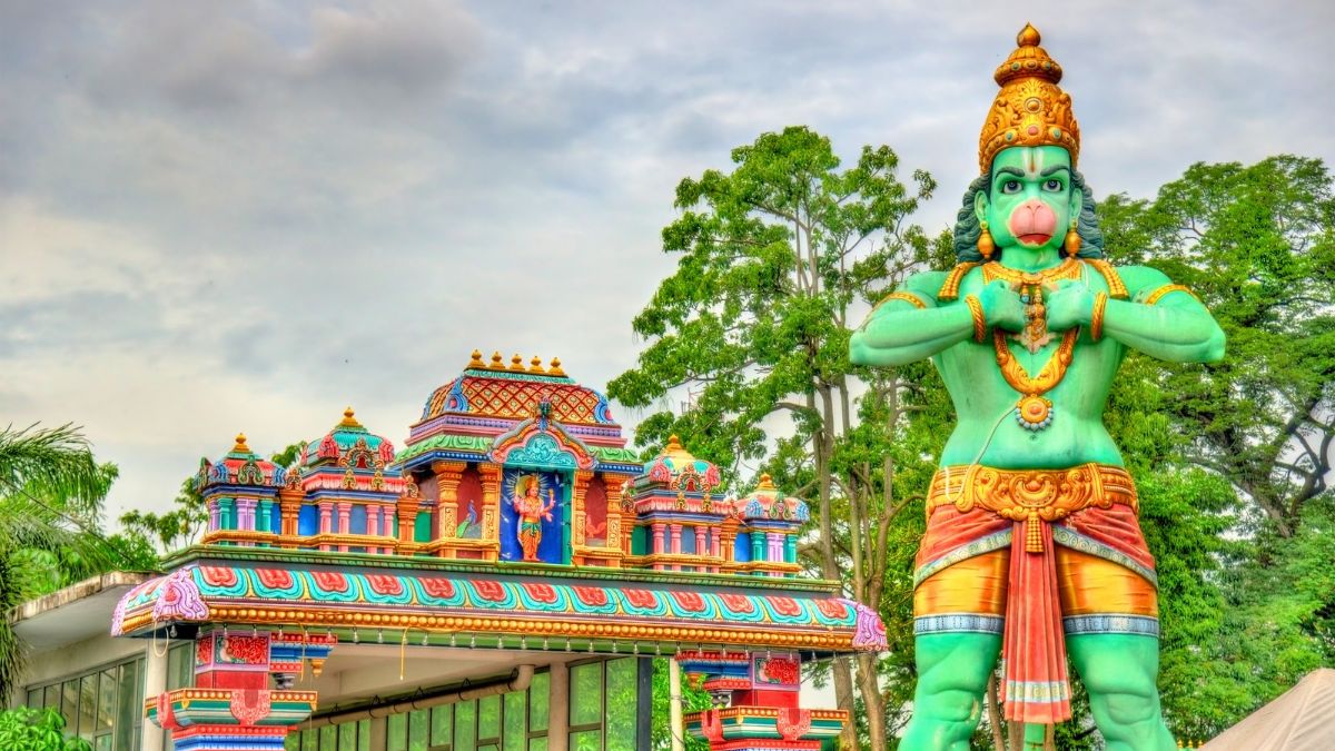Hanuman statue, Ramayana Cave, Batu Caves