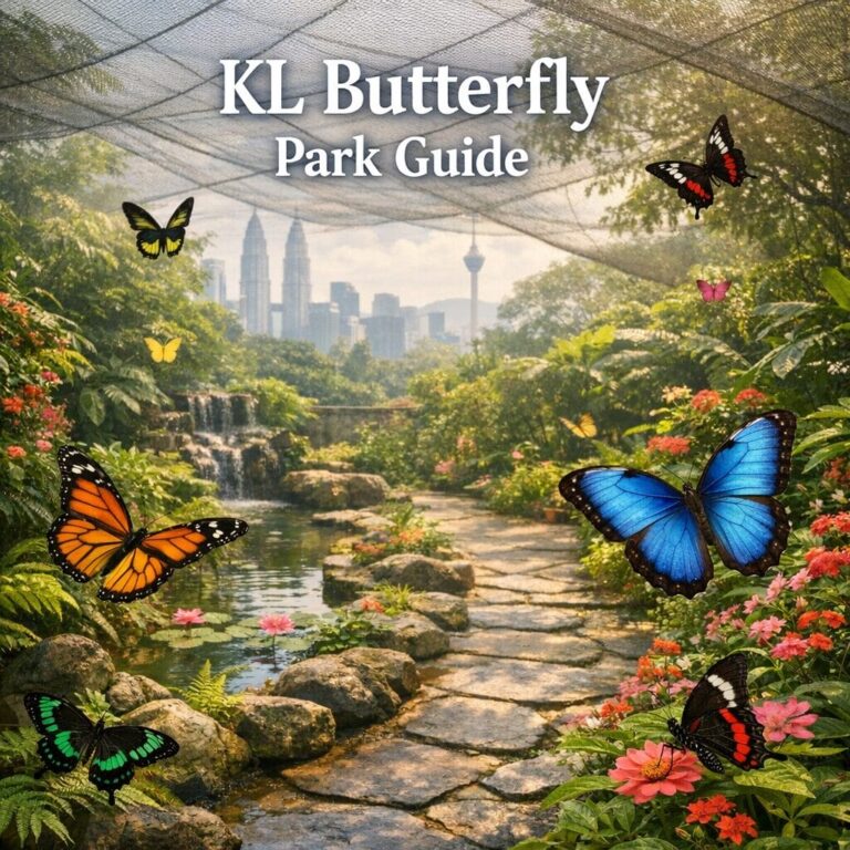 kl butterfly park guide