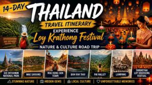 loy krathong festival self drive loop