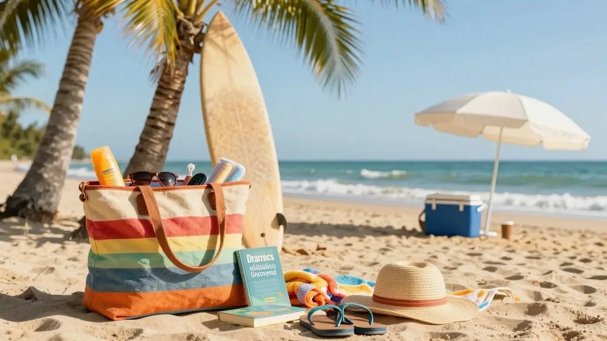 ultimate beach vacation packing list
