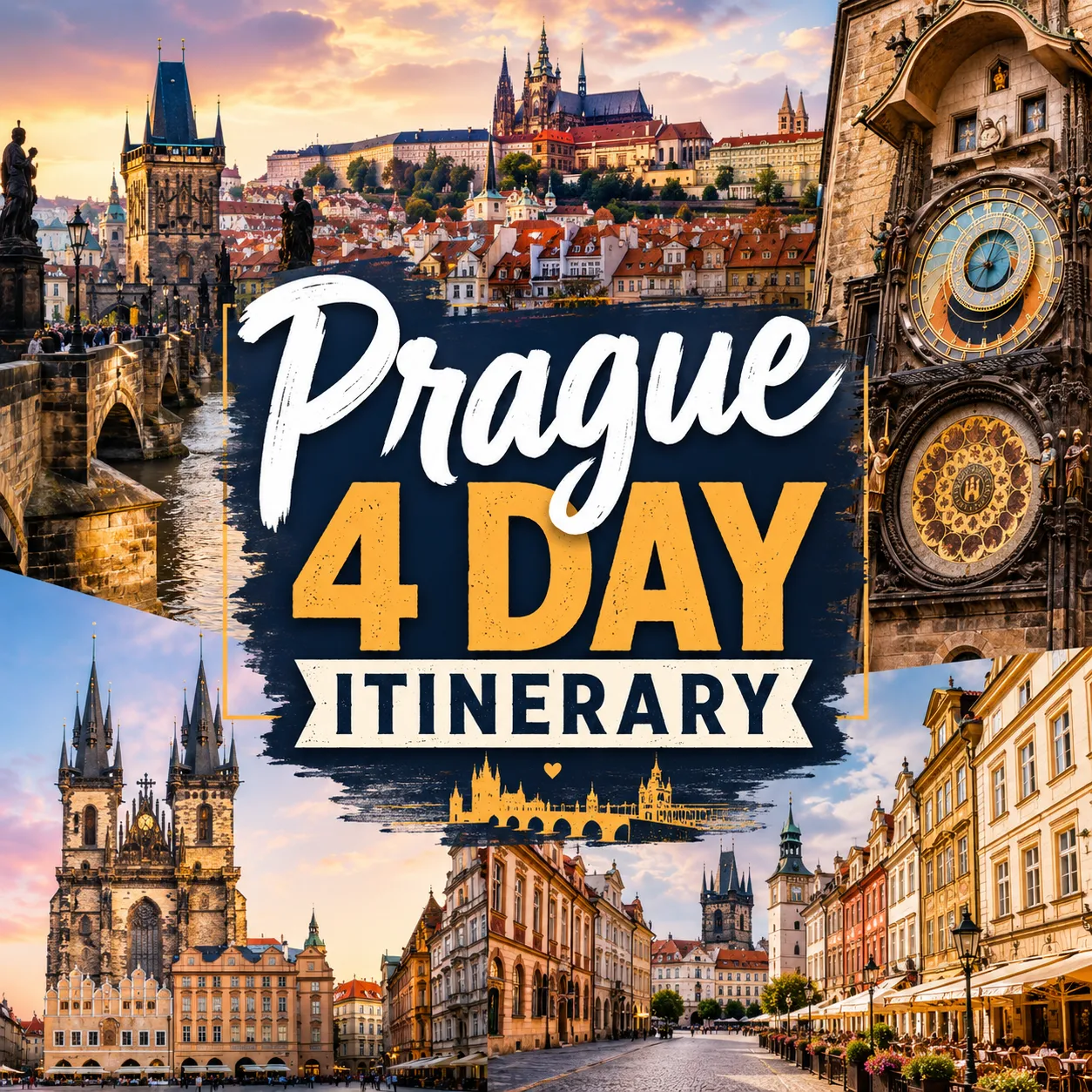 Prague 4 day itinerary