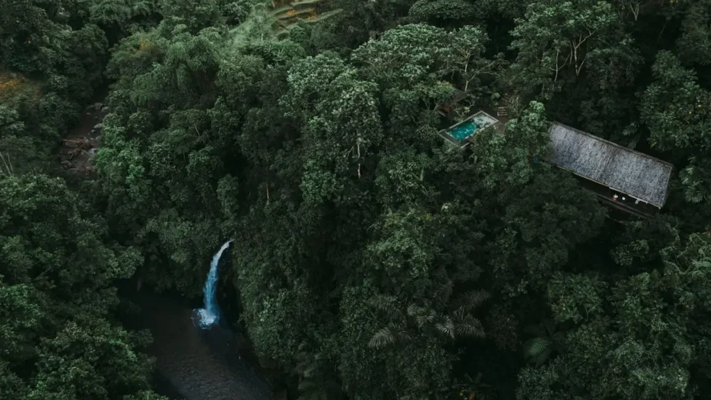 Above the Waterfall Pool Bale Views