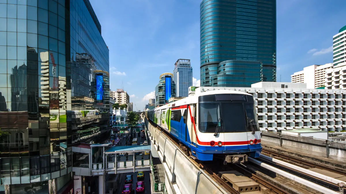 Bangkok Sky Train (BTS) Sukhumvit route