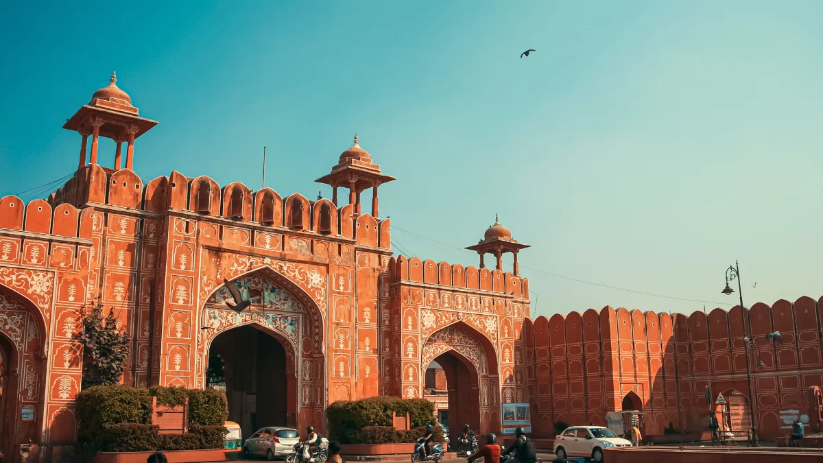 Chandpole or Moon Gate Is One of Jaipurs Best Examples of Rajput Architecture