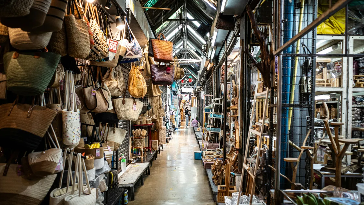 Chatuchak Weekend Market in Bangkok