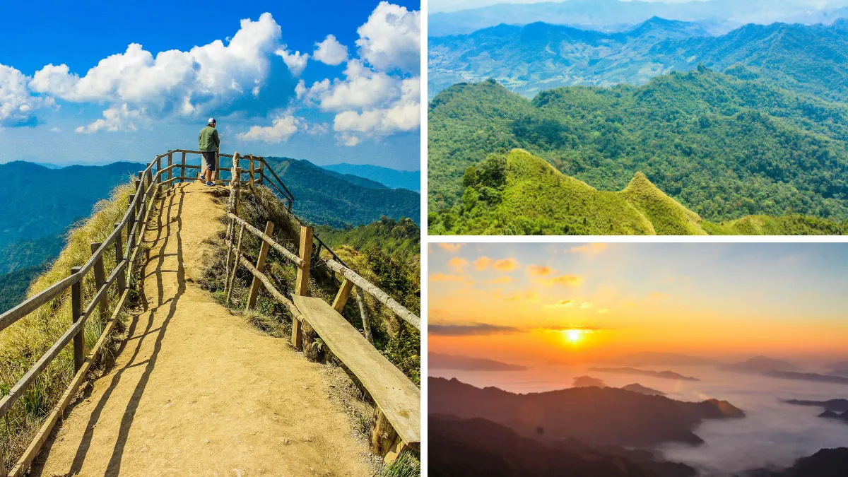 Chiang Dow mountain in Chiang Rai, Thailand