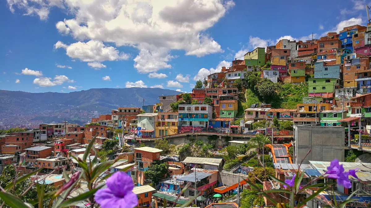 Comuna 13 in Medellin, Colombia