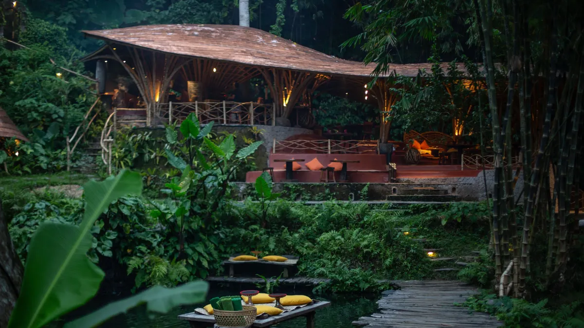 Dining Bambu Indah, Ubud