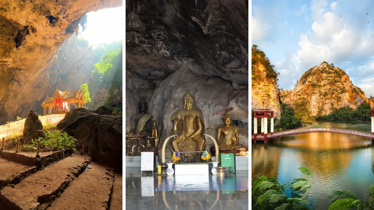 Khao Ngu Stone National Park Cave Temples