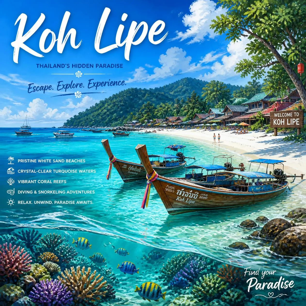 Koh Lipe 4 Day Itinerary