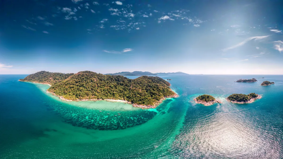 Koh Lipe, Koh Usen and Koh Kra