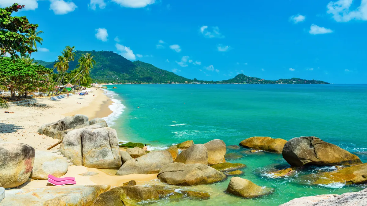 Lamai Beach in Koh Samui