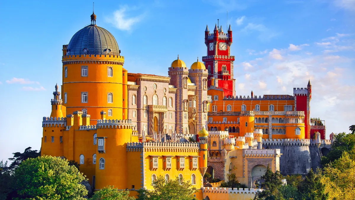 Palace of Pena in Sintra, Lisbon