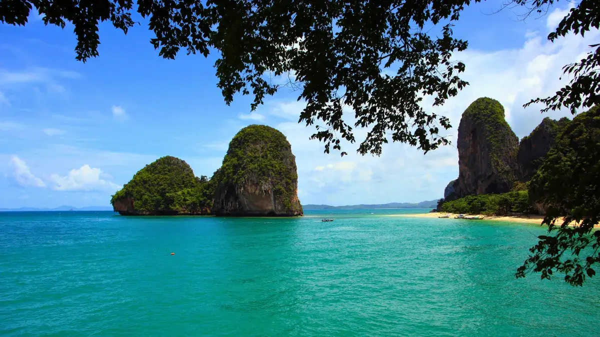 Phra Nang Beach in Krabi Province, Thailand