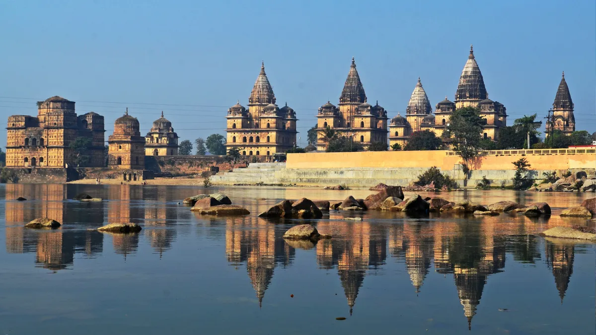 Reflections of Orchha the hidden city Solo Travel India