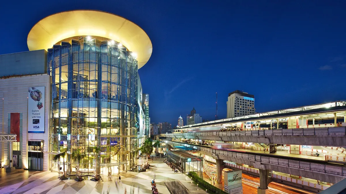 Siam Paragon Mall in Bangkok