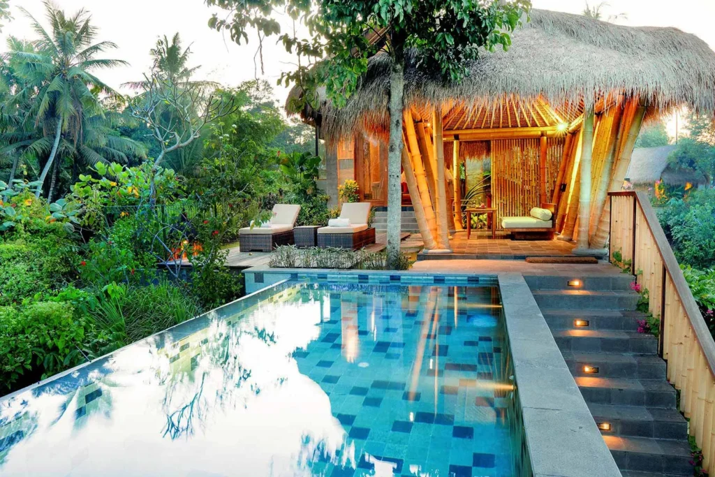 Signature Pool Suite with Meditation Pavilion