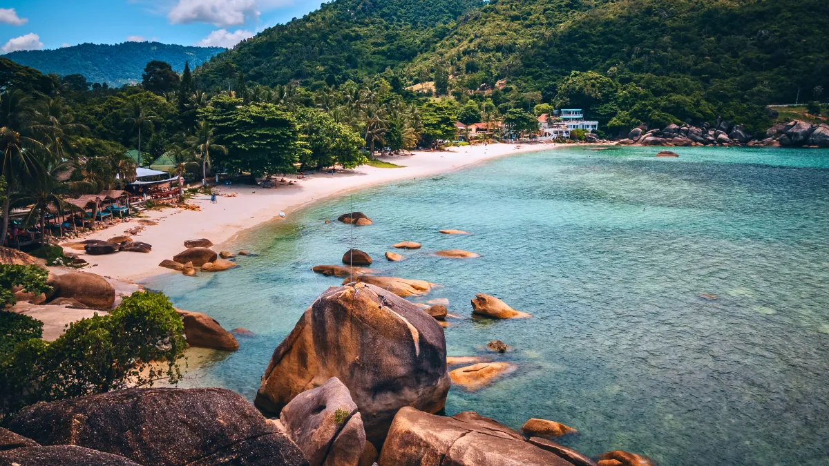 Silver beach