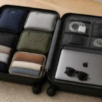 Suitcase Travel tech packing list 2026