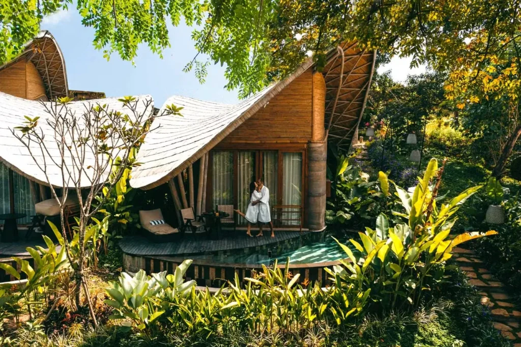 Jungle Garden Pool Villa - Ulaman's most private one-bedroom villa nestled deep in the jungle is thoughtfully designed for complete seclusion and comfort.