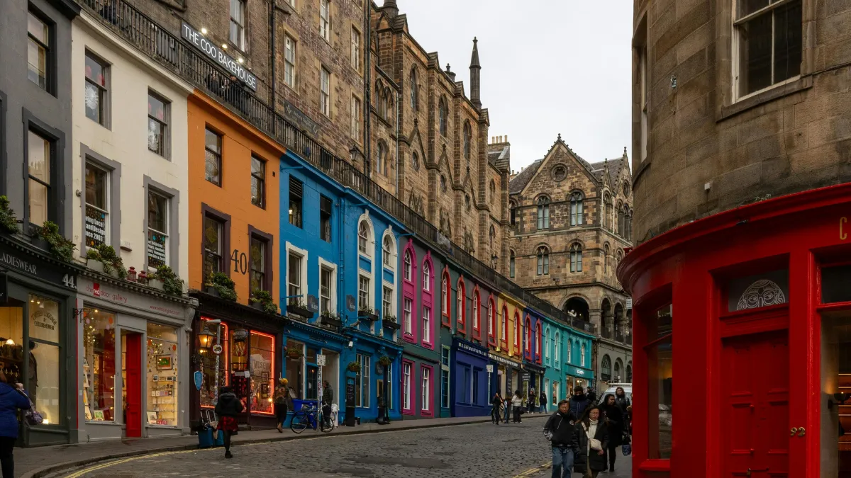 Victoria Street, Edinburgh, Scotland