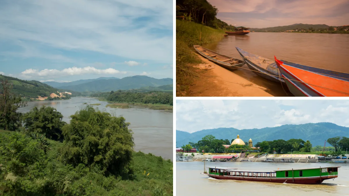 View of Mekong River Golden Triangle - Chiang Rai Travel Guide