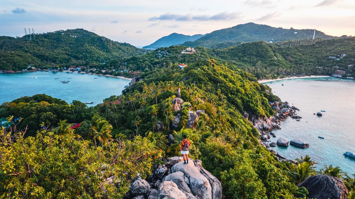 Viewpoints of the Ocean from Koh Tao