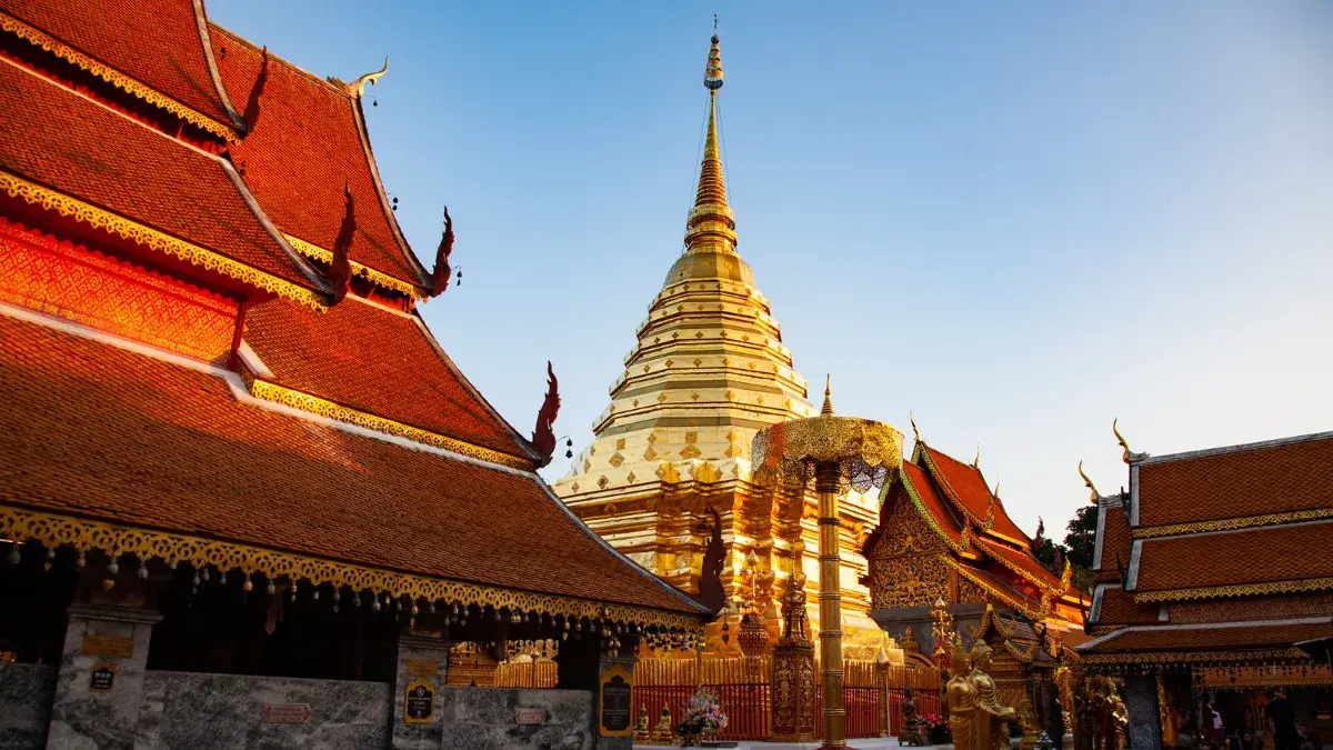 Wat Phra That Doi Suthep Chiang Mai Buddhist Temple